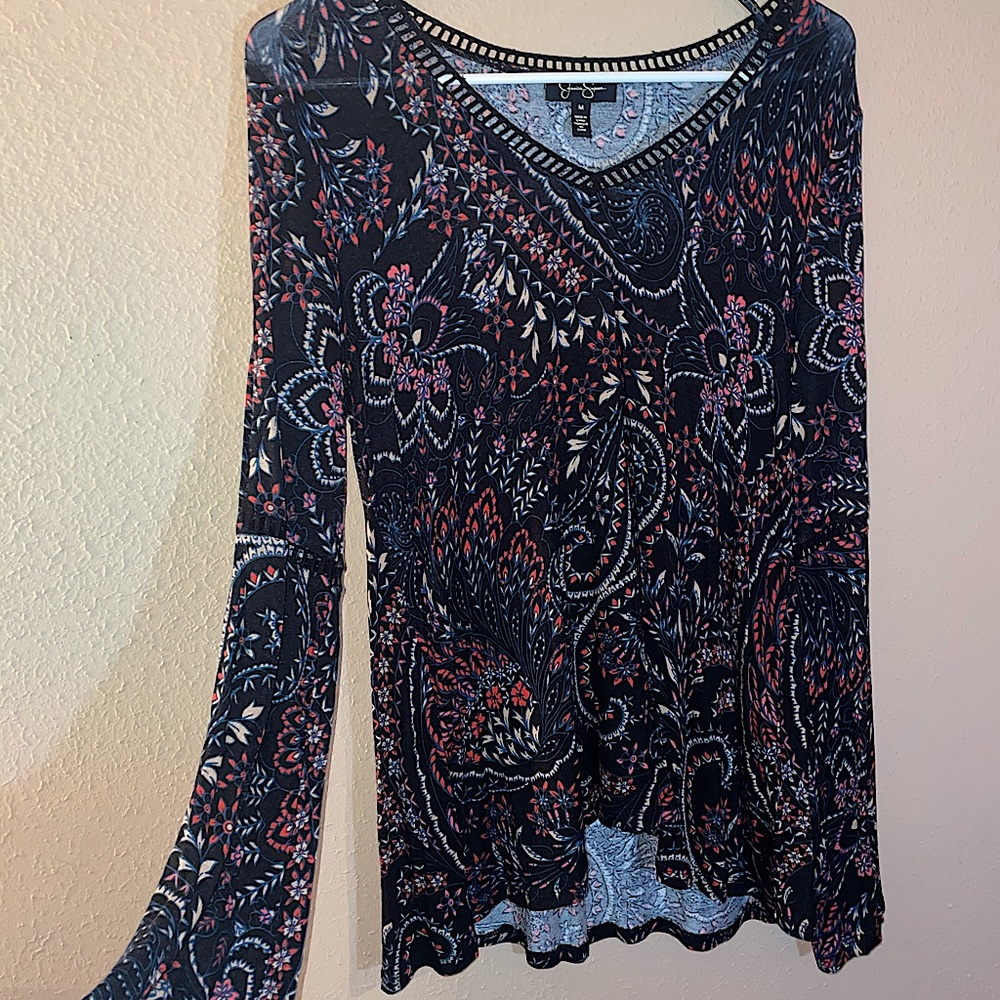 Long sleeve blouse